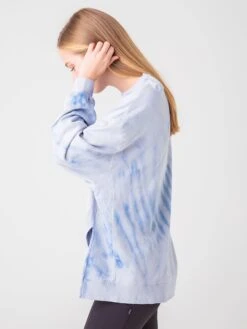 Z Supply Women's Tie-Dye Modern Weekender -ST.BERNARD Clothing ZT213266xSKYBLUExAlt2 43176290