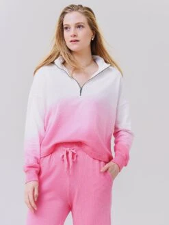 Z Supply Women's Zeta Dip-Dye Sweatshirt