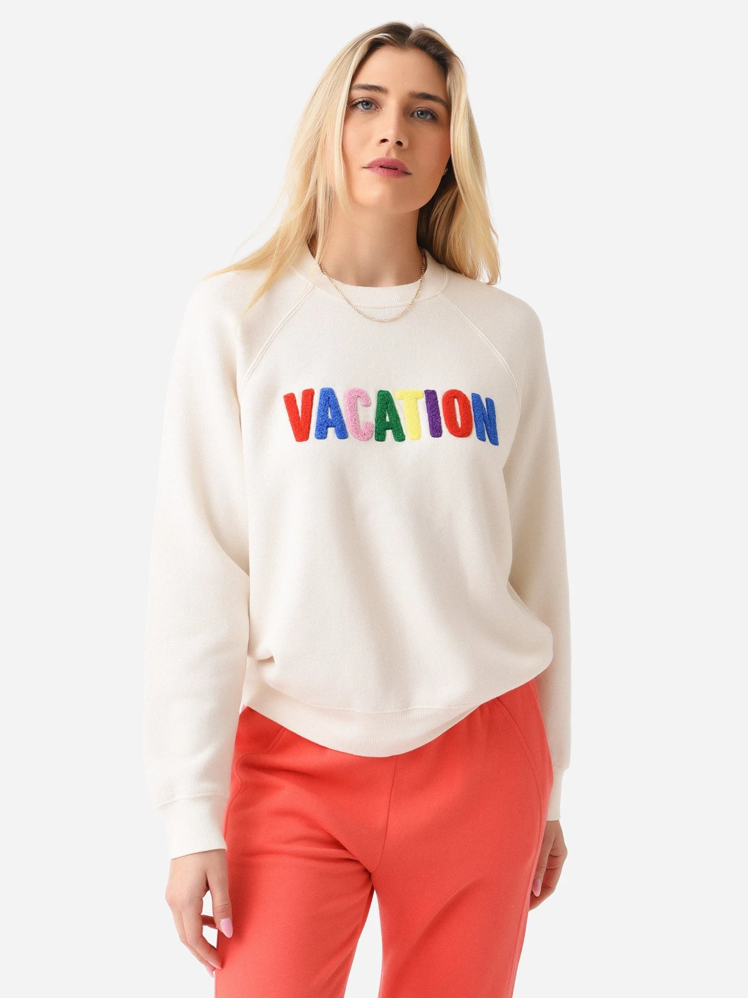 Z Supply Women's Vacation Sweatshirt 2 Z Supply Women's Vacation Sweatshirt - Image 2