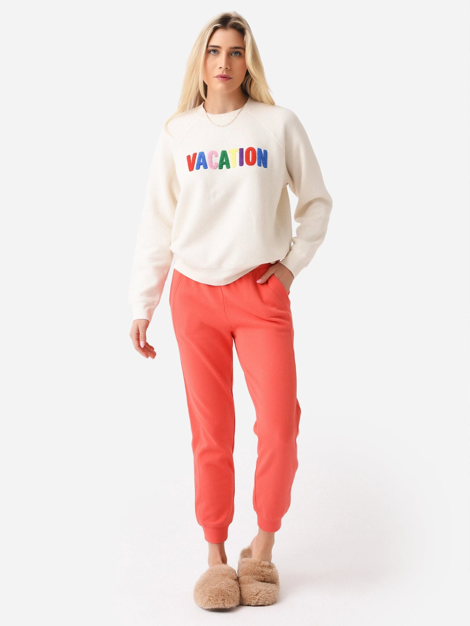 Z Supply Women's Vacation Sweatshirt 3 Z Supply Women's Vacation Sweatshirt - Image 3