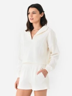 Z Supply Women's Soho Fleece Sweatshirt -ST.BERNARD Clothing ZT233836xSANDSTONExAlt2 105307704