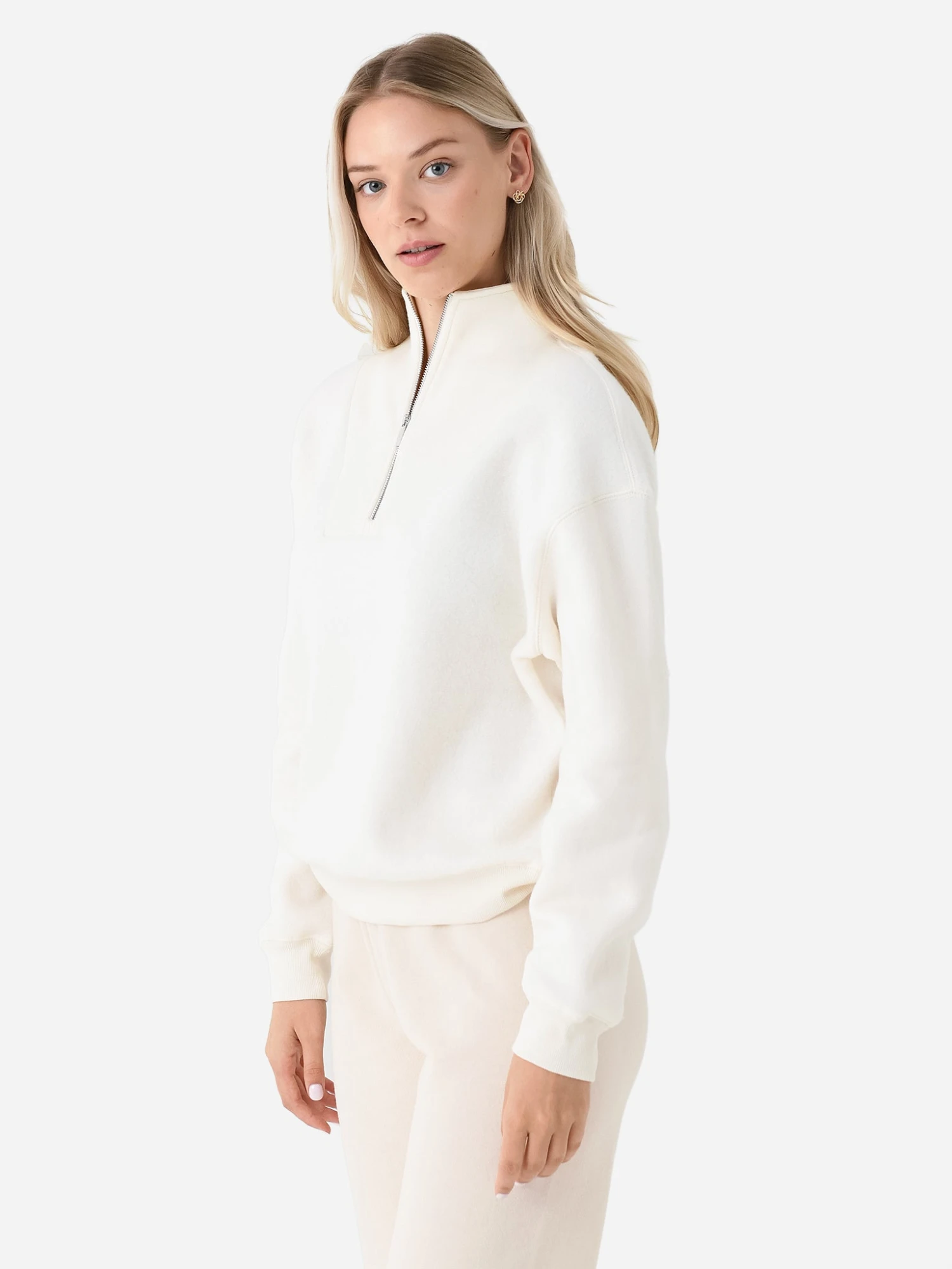 Z Supply Women's Sequoia Fleece Sweatshirt 3 Z Supply Women's Sequoia Fleece Sweatshirt - Image 3
