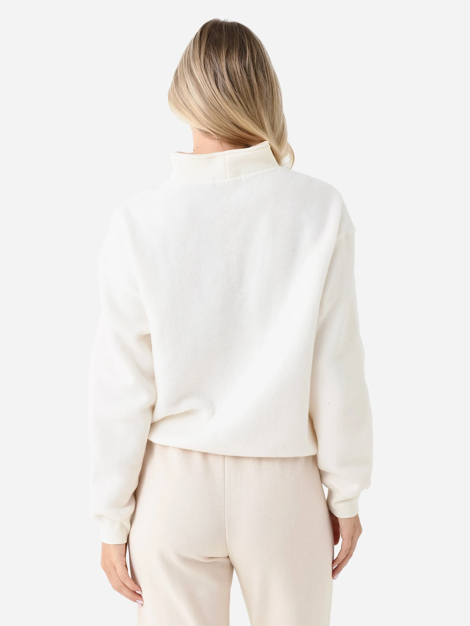 Z Supply Women's Sequoia Fleece Sweatshirt 4 Z Supply Women's Sequoia Fleece Sweatshirt - Image 4