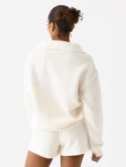 Z Supply Women's Sonata Fleece Sweatshirt 7 Z Supply Women's Sonata Fleece Sweatshirt -ST.BERNARD Clothing ZT243932xSEASALTxAlt3 137012818