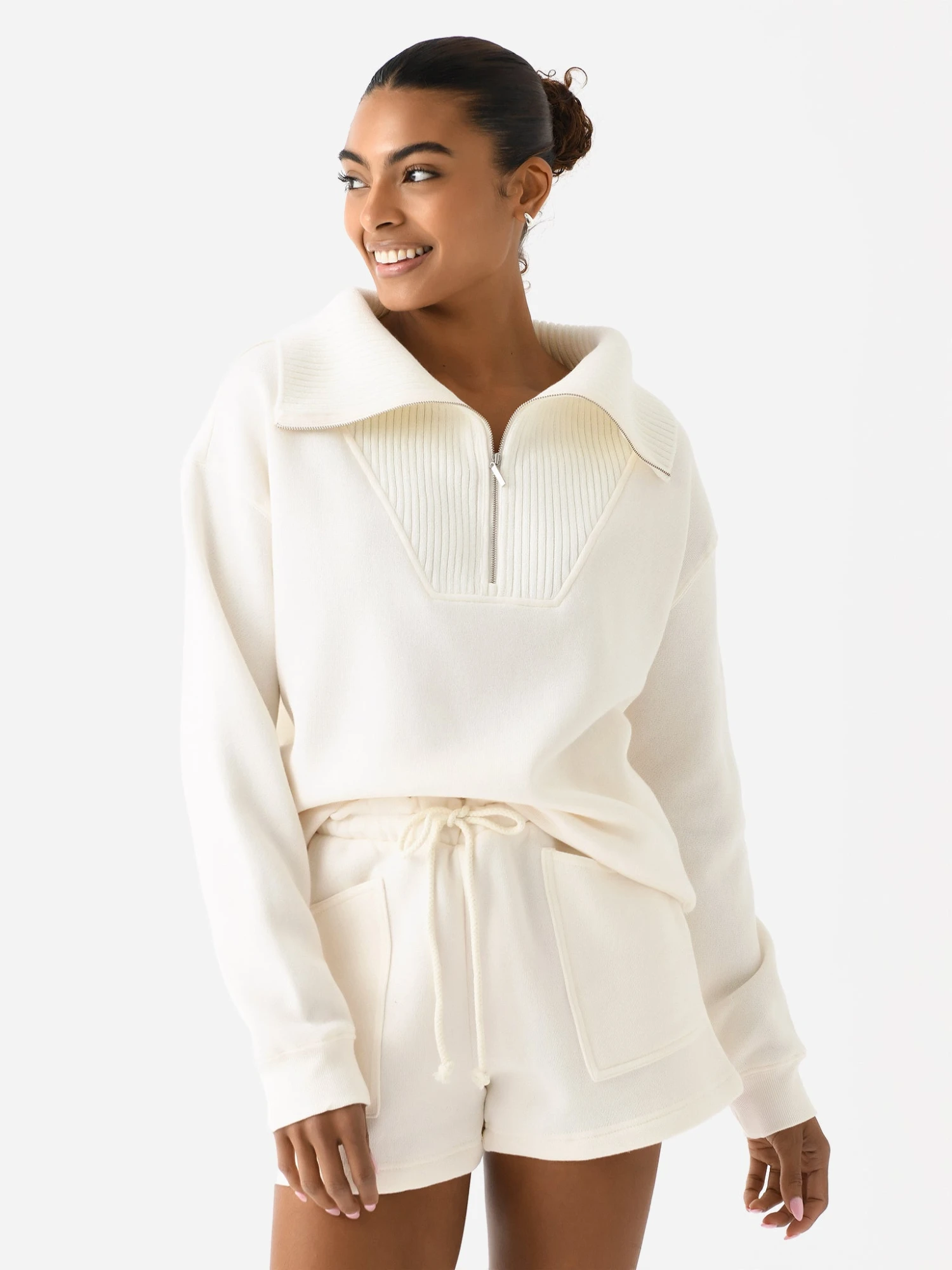 Z Supply Women's Sonata Fleece Sweatshirt 1 Z Supply Women's Sonata Fleece Sweatshirt