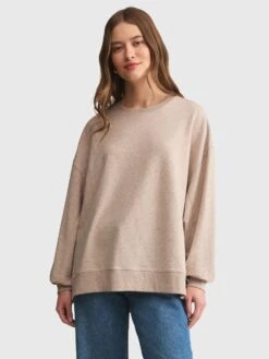 Z Supply Women's Modern Weekender -ST.BERNARD Clothing ZT253835xNATURALHEATHERxPrimary 173260974