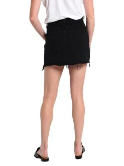AGOLDE Quinn Miniskirt Black Rock -ST.BERNARD Clothing a068d 773 blackrockalt3