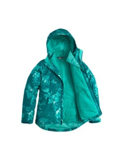 The North Face Women's Clemintine Triclimate Jacket -ST.BERNARD Clothing a3byw xffharborbluegranitebloomprintalt2