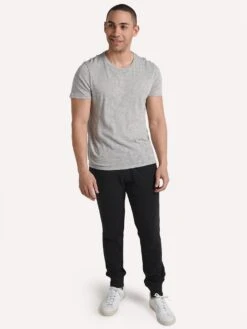 ATM Men's French Terry Sweatpants -ST.BERNARD Clothing am5010 fq charcoalheatheralt3