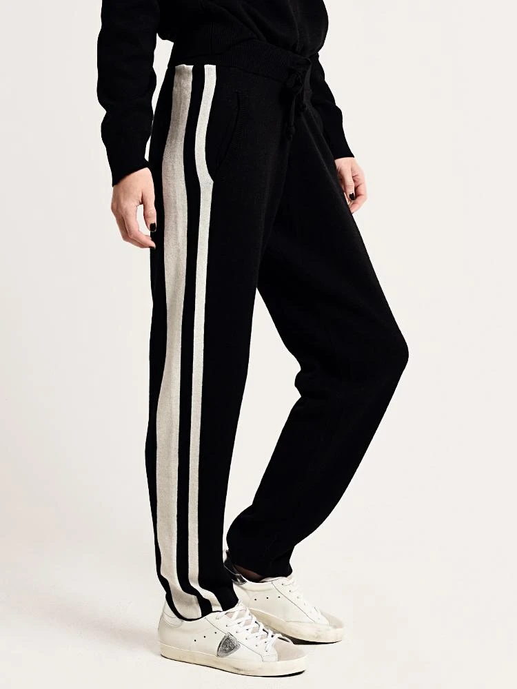 ATM Cashmere Blend Jacquard Stripe Sweater Pant 2 ATM Cashmere Blend Jacquard Stripe Sweater Pant - Image 2