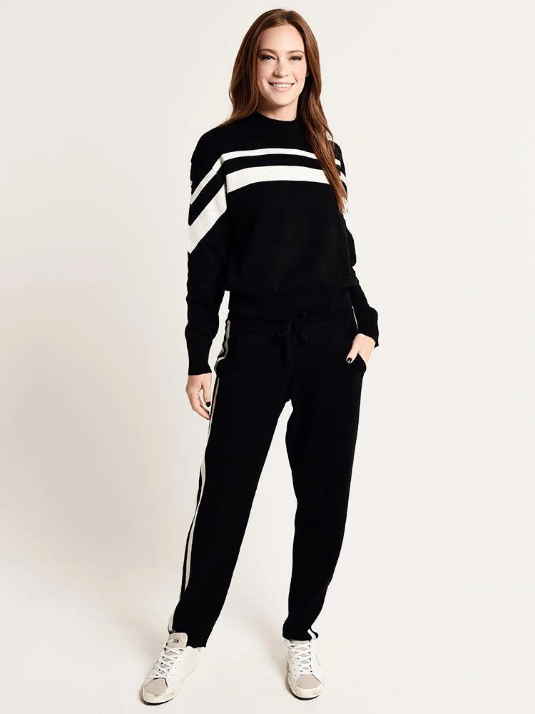 ATM Cashmere Blend Jacquard Stripe Sweater Pant 4 ATM Cashmere Blend Jacquard Stripe Sweater Pant - Image 4