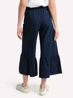 ATM Women's Cotton Oxford Flared Pants 8 ATM Women's Cotton Oxford Flared Pants -ST.BERNARD Clothing aw9162 maf midnightalt2