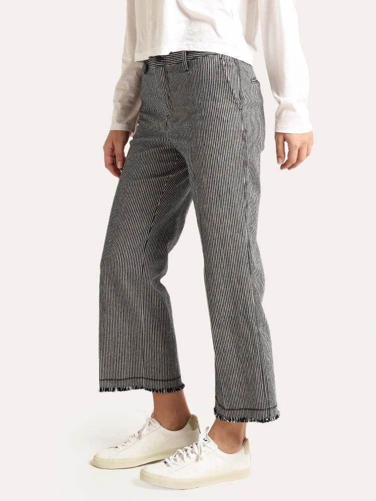 ATM Women's Railroad Stripe Pant 2 ATM Women's Railroad Stripe Pant - Image 2