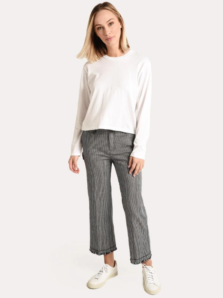 ATM Women's Railroad Stripe Pant 4 ATM Women's Railroad Stripe Pant - Image 4