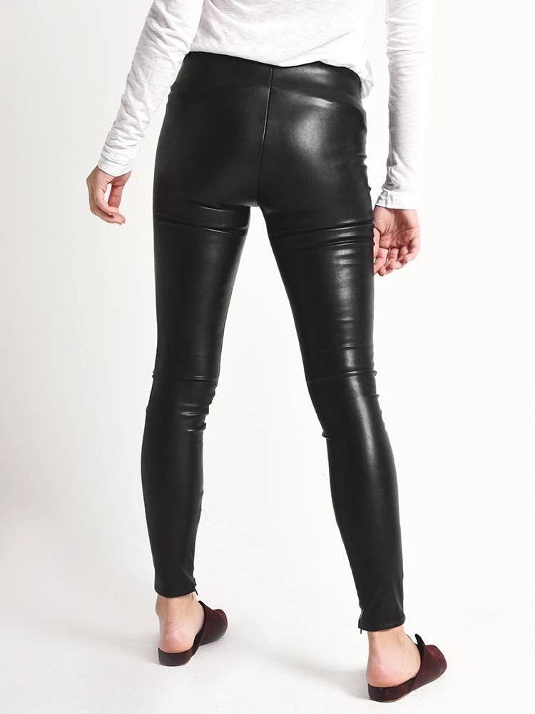Velvet Berdine Faux Leather Leggings 4 Velvet Berdine Faux Leather Leggings - Image 4
