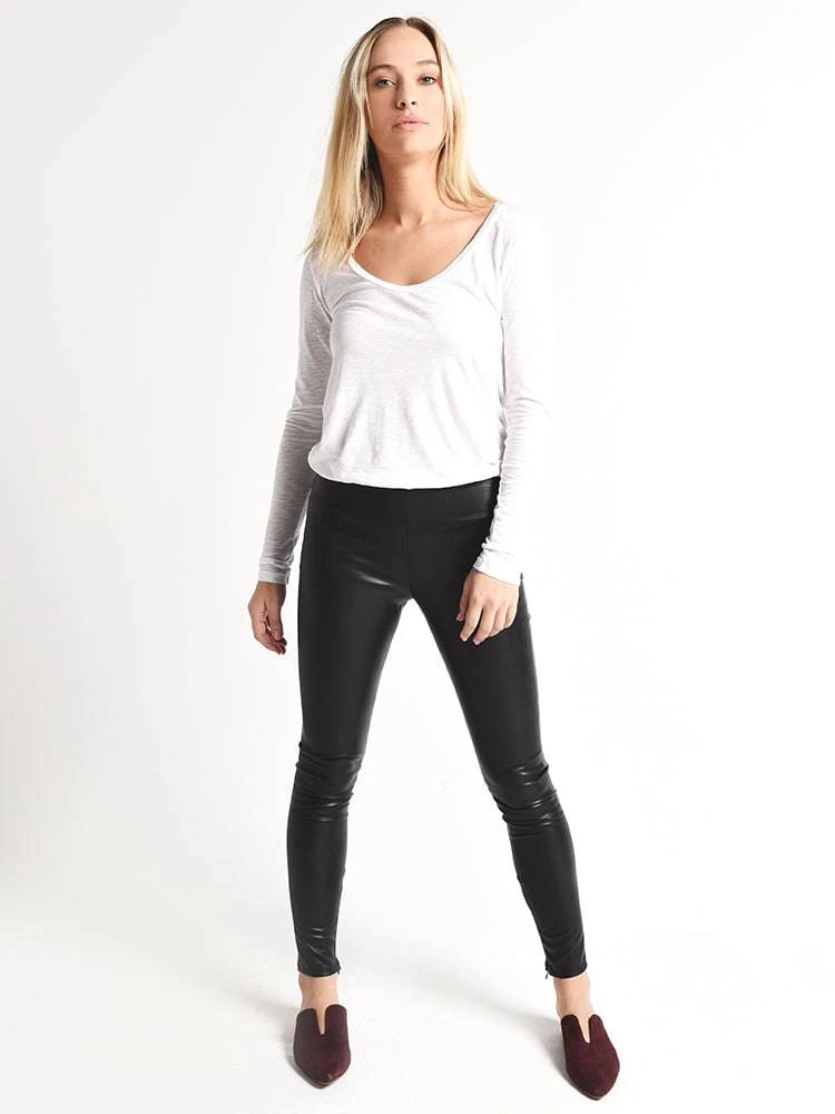 Velvet Berdine Faux Leather Leggings 5 Velvet Berdine Faux Leather Leggings - Image 5