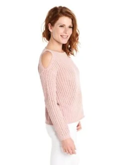 BB Dakota Luna Sweater 6 BB Dakota Luna Sweater -ST.BERNARD Clothing bi106313 pinklemonadealt2