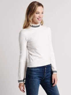 BB Dakota Lost In Translation Sweater -ST.BERNARD Clothing bi306403 ivoryalt2