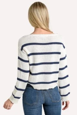 BB Dakota Sail Away Sweater -ST.BERNARD Clothing bj106525 ivoryalt3