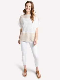 Brochu Walker The Naya Pullover -ST.BERNARD Clothing bll2755 linencomboalt3