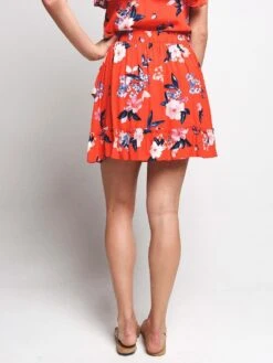 Cupcakes And Cashmere Elisa Skirt -ST.BERNARD Clothing ci209267 poppyredalt2