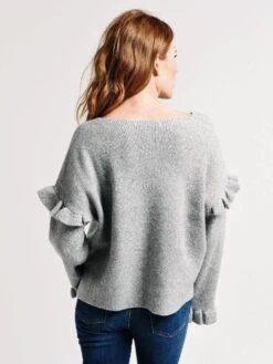 Cupcakes And Cashmere Gearheart Sweater -ST.BERNARD Clothing ci406414 heathergreyalt2