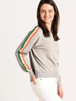 Cupcakes And Cashmere Portland Sweater -ST.BERNARD Clothing cj106492 heatherashalt1