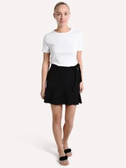 Cupcakes And Cashmere Zetta Skirt -ST.BERNARD Clothing cj109360 blackalt1