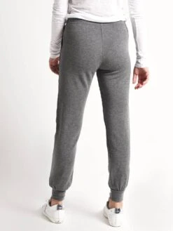 Velvet Dior Luxe Fleece Stripe Jogger -ST.BERNARD Clothing dior03 charcoalalt2