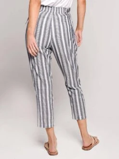 Everly Stripe Trousers -ST.BERNARD Clothing ep3786 navyalt2