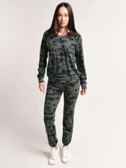 Monrow Elastic Waist Sweats With Hearts And Camo 9 Monrow Elastic Waist Sweats With Hearts And Camo -ST.BERNARD Clothing hb0128 50 cactusalt3