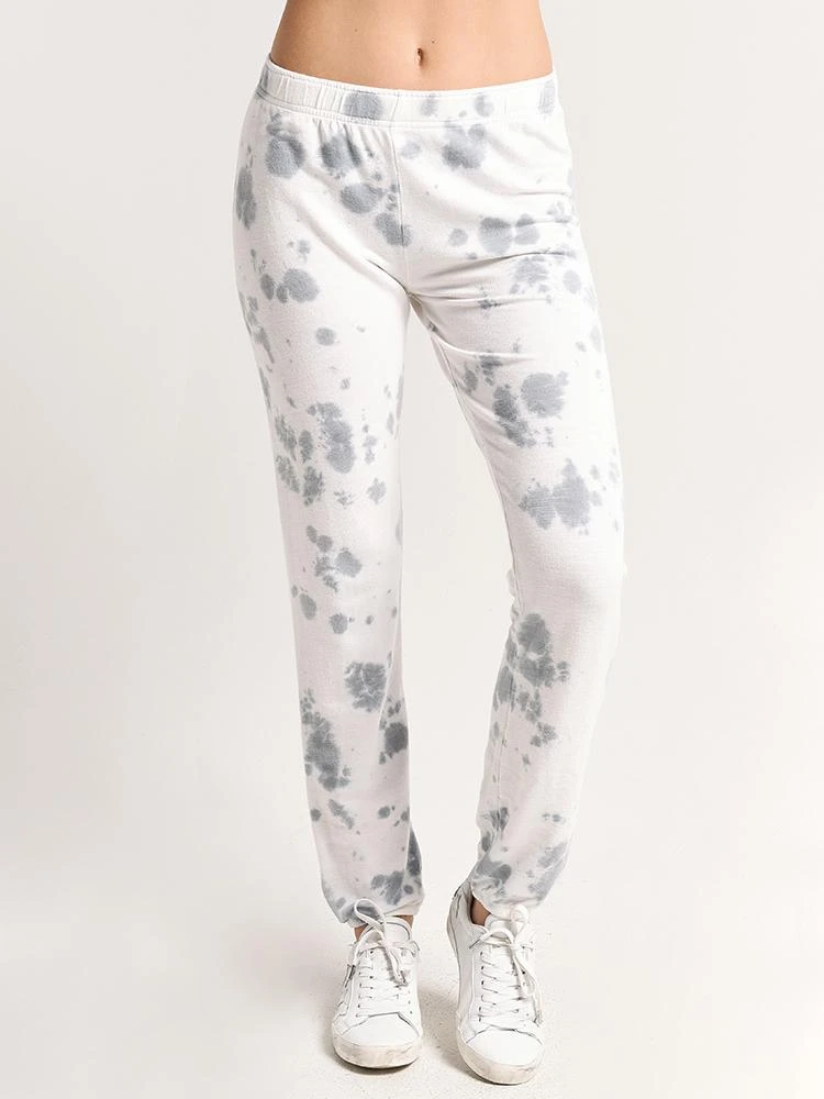 Monrow Elastic Waist Sweats With Cloud Tie Dye 2 Monrow Elastic Waist Sweats With Cloud Tie Dye - Image 2