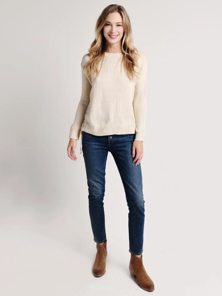Illa Illa Lace Up Side Sweater 3 Illa Illa Lace Up Side Sweater - Image 3