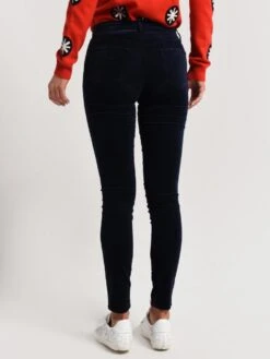 J Brand Women's Maria High Rise Super Skinny Velveteen Jean -ST.BERNARD Clothing jb000357 nightoutalt2