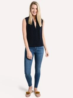 J Brand Women's Maria High Rise Super Skinny Jeans 7 J Brand Women's Maria High Rise Super Skinny Jeans -ST.BERNARD Clothing jb000361 polarisalt1