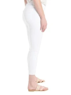 J Brand 835 Mid Rise Capri -ST.BERNARD Clothing jb000876 underexposedalt2