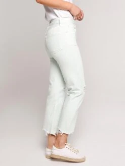 J Brand Wynne Crop Straight Jean 8 J Brand Wynne Crop Straight Jean -ST.BERNARD Clothing jb001533 spearmintdestructalt2