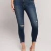 J Brand Alana High Rise Crop Skinny Jean