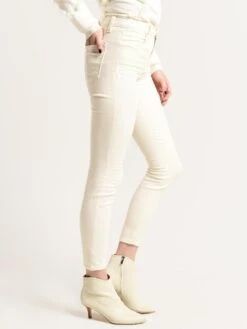 J Brand Women's Alana High-Rise Cropped Super Skinny Jean -ST.BERNARD Clothing jb001853 glimmeralt1