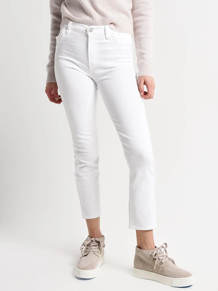 J Brand Women's Ruby High-Rise Cropped Cigarette 2 J Brand Women's Ruby High-Rise Cropped Cigarette - Image 2