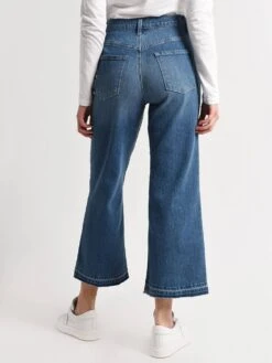 J Brand Women's Joan High-Rise Wide-Leg Crop -ST.BERNARD Clothing jb001920 spiritalt2