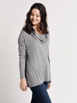 Jack Early Riser Top -ST.BERNARD Clothing ji305706 lightheathergreyalt2