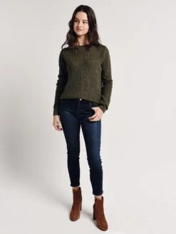 Jack Know Thy Self Sweater -ST.BERNARD Clothing ji306384 olivenightalt1