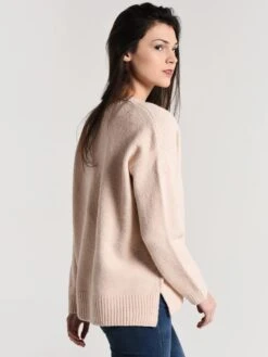 Jack Fair Warming V-Neck Sweater -ST.BERNARD Clothing ji406429 vintagerosealt1