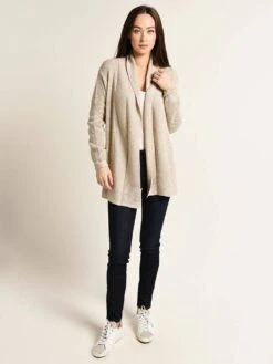 Jack Cover Me Cardigan 9 Jack Cover Me Cardigan -ST.BERNARD Clothing ji406433 oatmealalt3