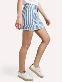 Jack Say It In Stripes Skirt 7 Jack Say It In Stripes Skirt -ST.BERNARD Clothing jj209367 offwhitealt1
