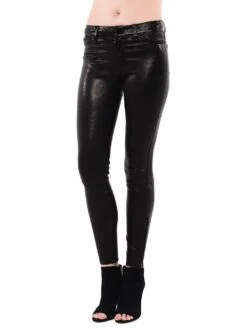 J BRAND Jbrand Women's Midrise Stretch Leather Pant