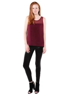 J BRAND Jbrand Women's Midrise Stretch Leather Pant 7 J BRAND Jbrand Women's Midrise Stretch Leather Pant -ST.BERNARD Clothing l8001 noiralt1