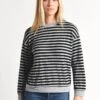 Velvet Landry Cozy Stripe Pullover