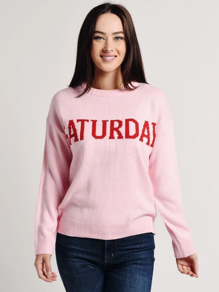 English Weekday Motif Sweatshirt 1 English Weekday Motif Sweatshirt